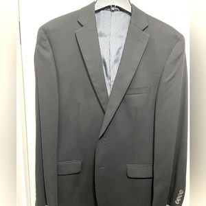 Calvin Klein Men’s Single Breast Navy Regular Fit 97% Wool Blazer Jacket 42R